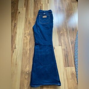 Wrangler Wanderer High rise Fierce Flare Jeans.